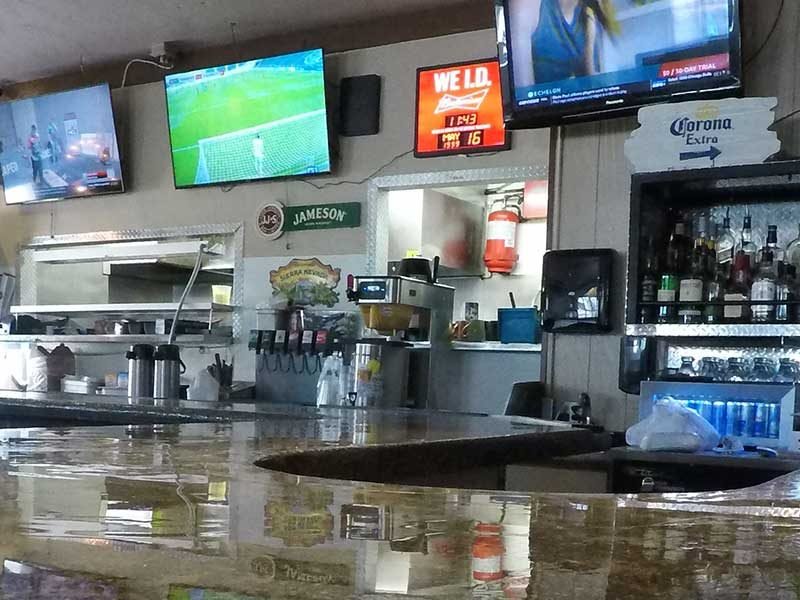Bar with TVs for trivia, music bingo and game day at The Lift Boise